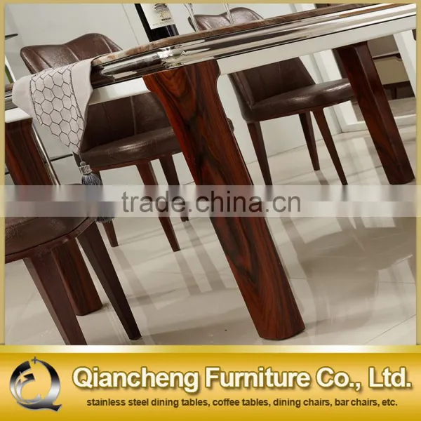 Morden Style Marble Mdf Dining Table photo-2