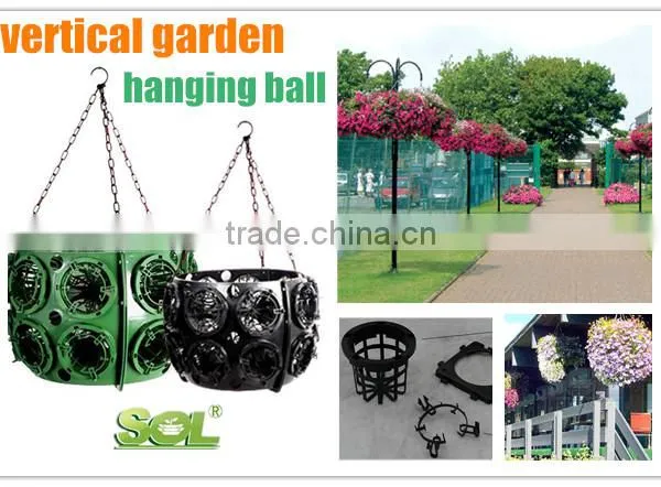 Garden Decoration Hanging Flower Pots Hanging Vertical Pot Plants photo-3