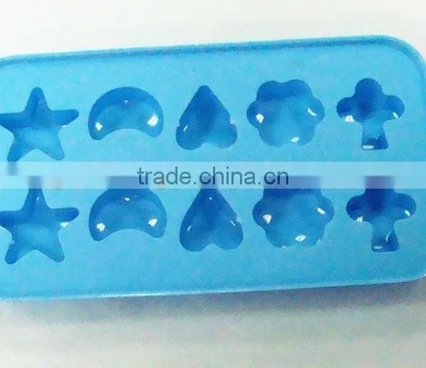 Cartoon Pattern 6-10 Case 100% Food Grade Silicone Ice Tray photo-3