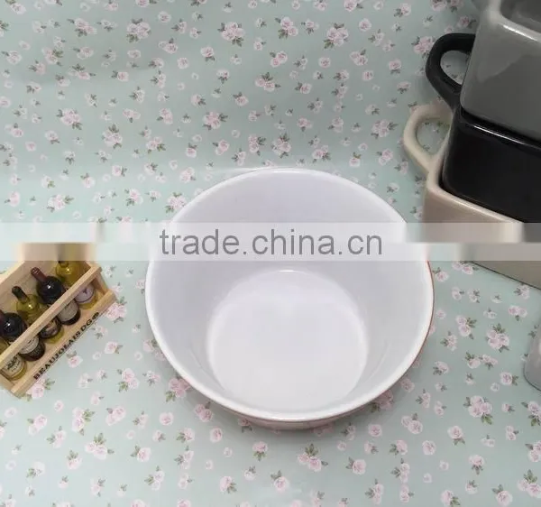Stocked Fashion Latest Ceramic Bakeware Sala Bowl photo-3