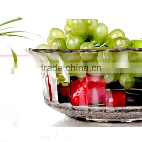 9inch,7inch, 5inch and 4inch Clear Glass Fruit or Salad Bowl photo-3