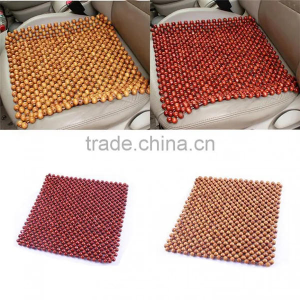 Eco Friendly Handmade Wooden Bead Car Seat Cover photo-4