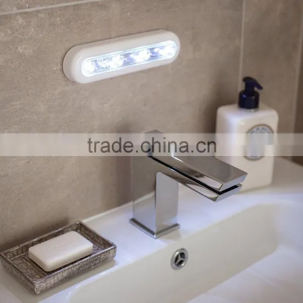 Twin Pack of Cool White LED Touch Operated Battery Cupboard Night Lights photo-5