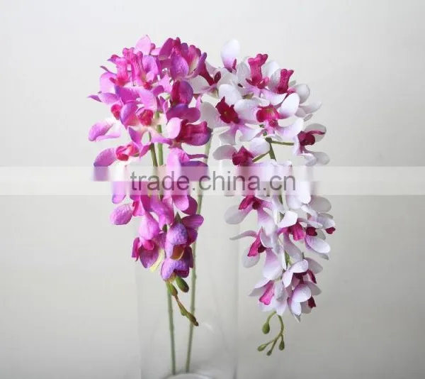 Single Blooming Orchid Artificial Orchid Flower Decorative Orchid Flowers Manufacturer photo-3