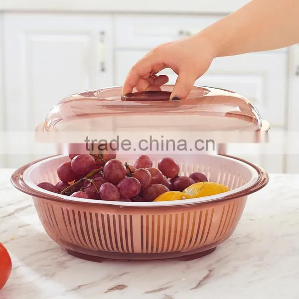 Kitchen Vegetable and Fruit Plastic Draining Basket Drain Basket photo-4