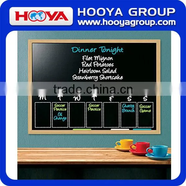 10" X7" Wooden Frame Rectangle Chalk Blackboard Children's Chalkboard Small Blackboard for Arts and Crafts photo-2
