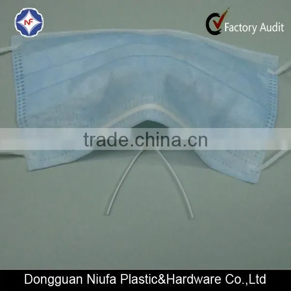 Full PE Plastic Nose Wire for Cotton Surgical Face Mask photo-5