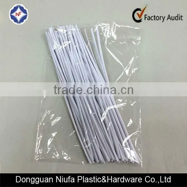 Bakery Use Plastic Bread Bags Twist Ties photo-5