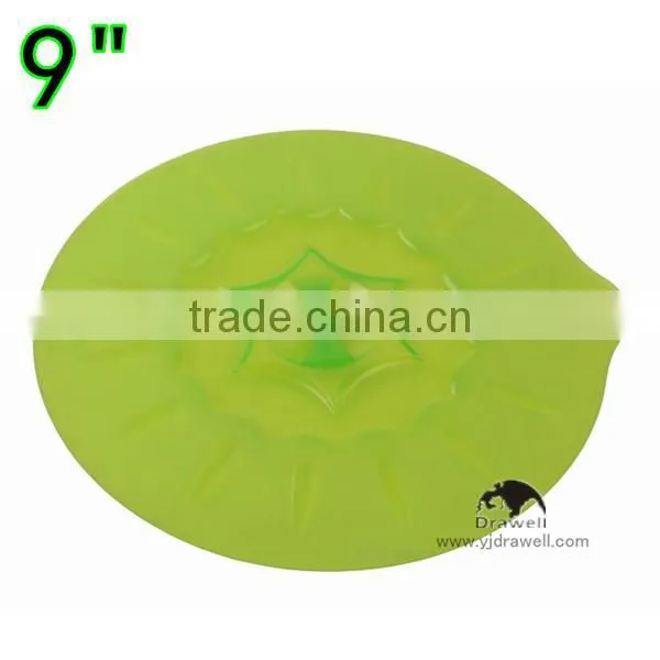 SL-2290 9 - Inch Food Grade Heat Resistant Suction silicone pot lid