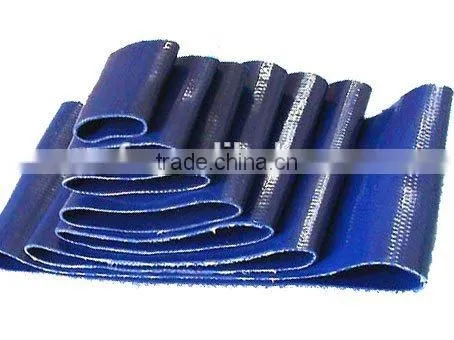 PVC Yellow/Blue/Red Irrigation Lay Flat Hose/Pipe/Tube photo-5