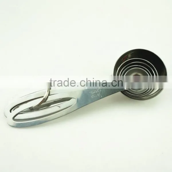 42141 5pcs Stainless Steel Nesting Measuring Cups and Spoons Set photo-3