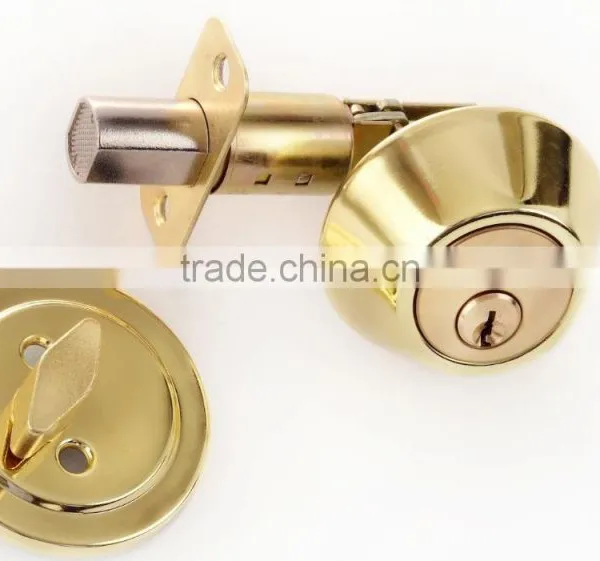 Sample Price Factory Price Stainless Steel Single Deadbolt Lock Keyed Alike Security Entry Round Knob Door Lock photo-5