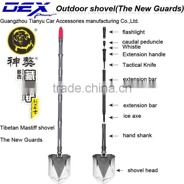 New Guard - Tibetan Masiff Multifuntional Outdoor Shovel photo-2