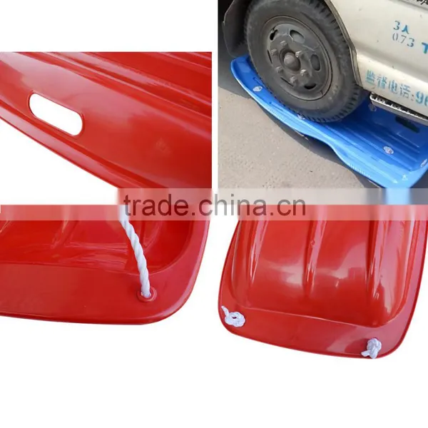 Kids Snow Sled Boat Sledge Glider Toboggan Sliding Outdoor With Rope,less Qty be Acceptable Much Strong photo-3