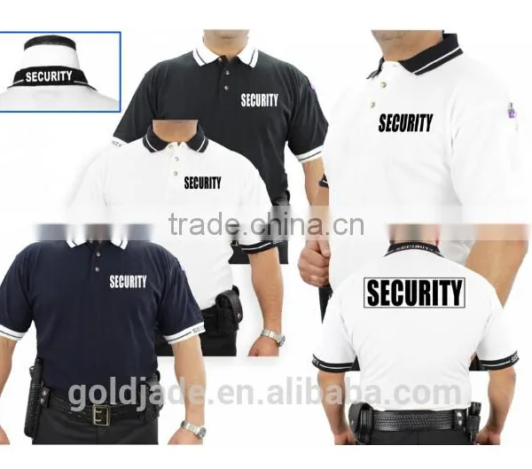 Customized 100% COTTON MEN SECURITY POLO SHIRT photo-5