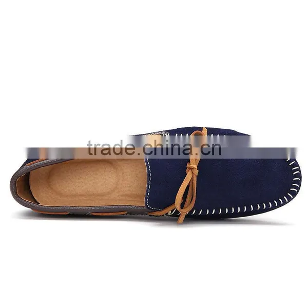 Made in China Factory Fashion Casual Loafers Peas Shoes Sample for Men, Adults Leather Casual Men Shoes Fashion High Quality photo-5