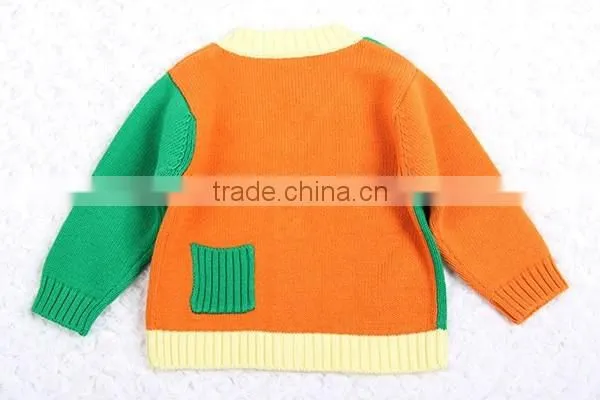 Baby Boy Back Pocket Design Cardigan Sweater photo-4