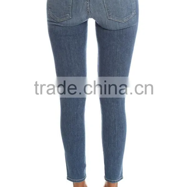 2016 New Arrival no Brand Name Lady Pants,custom Lady Pants,denim Lady Pants photo-5