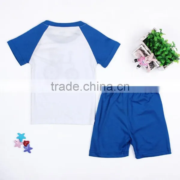 S16041A Wholesale Bamboo Cotton Baby Children Pajamas photo-2