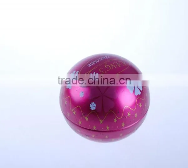 Egg Tin Toy Box Packing for Gift OEM Factory Ball Can photo-3