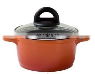 Cookware Aluminum of the Frypan and Milk Pot With Non-stick