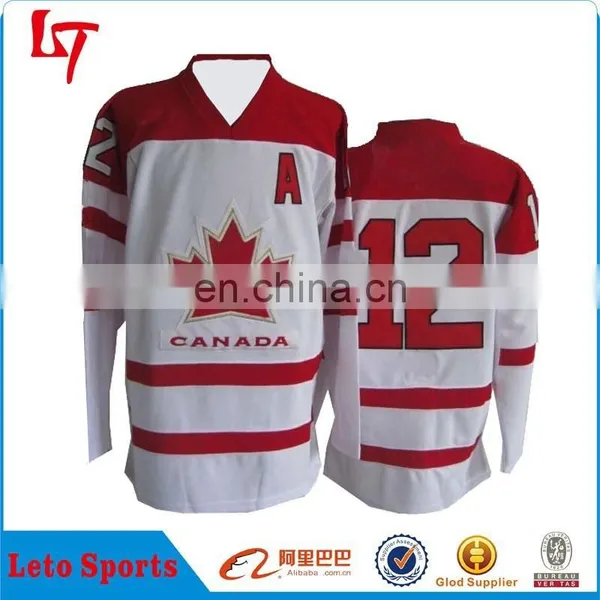 OEM Polyester Custom Ice Hockey Jerseys Digital Printing Sublimation Logo Dye Sublimation Ice Hockey Jersey Printing photo-2