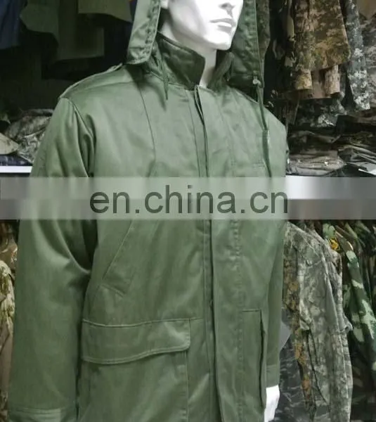 China Cheap Olive Green Customized Military M65 Field Jacket for Men photo-2