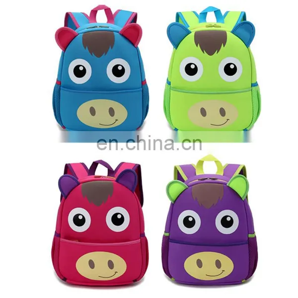 Small Kids Preschool School Bag Set Printing Machine Picture photo-2