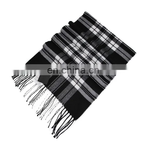 Hot Selling Imitation Cashmere New Stripe Scarf photo-4