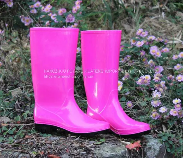 Various Colour Women Rain Boots,New Fashion Women Rain Boots,Popular Style Lady PVC Boots, Boots photo-4