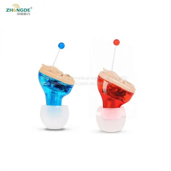 ZhongDe Small Inner Ear Invisible Hearing Aid Best Mini Device Hearing Aids Adjustable Sound Amplifier photo-2
