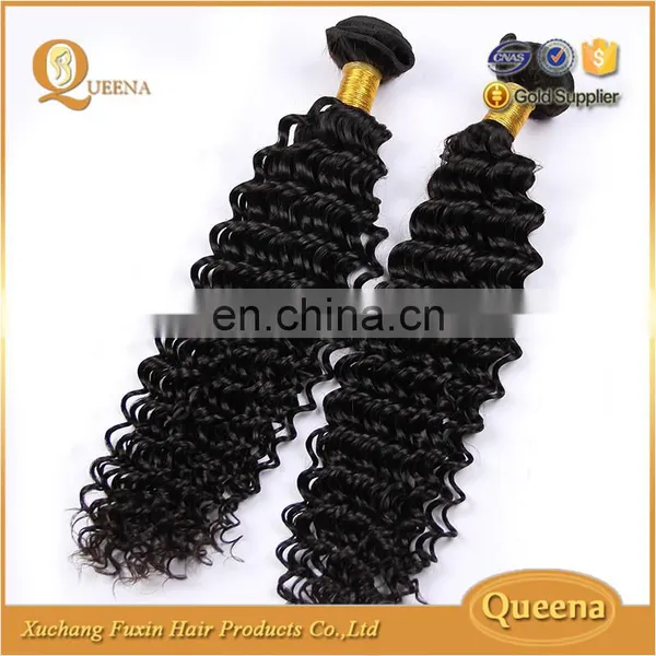 Bohemian Wet And Wavy Indian Remy Hair Weave Deep Curl Indian Hairstyle For Long Hair photo-2