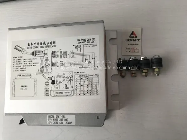 Hot Sale LG956L Wheel Loader Spare Parts 4110000076161 TRANSMISSION CONTROL UNIT 6029240003 photo-2