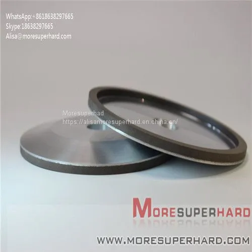 CBN Resin Bond Wheel / Diamond Resin Grinding Wheel 800 Grit For Wood Cutting Blades Alisa@moresuperhard.com photo-5
