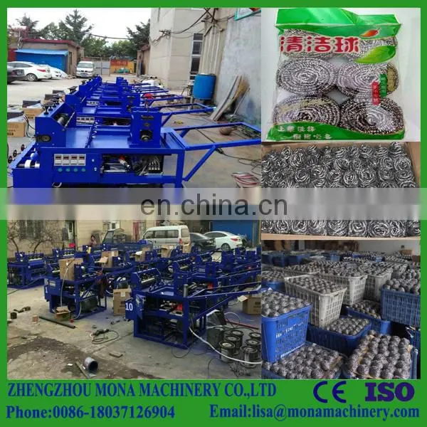 Export Kitchen Clean Ball Making Machine/steel Wool Cleaning Ball Making Machine/Industrial Automatic Clean Ball Making Machine photo-6