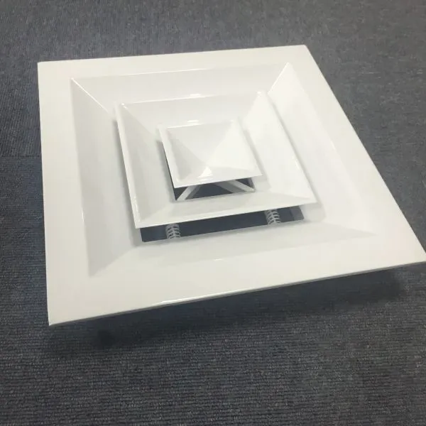 Back X Structure Reliable Square Ceiling Diffuser photo-2
