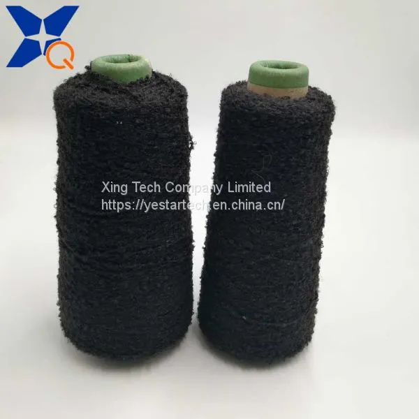Black 300D Loop Yarn Pass Needle Detector Fancy Yarn Fashion Warmer Touchscreen Gloves in Winter photo-5
