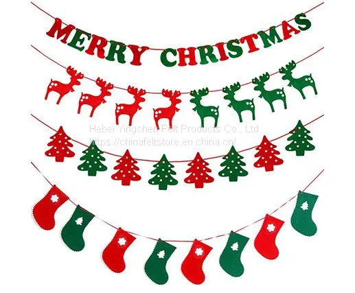 Christams Festival Felt Wall Decoration for Home