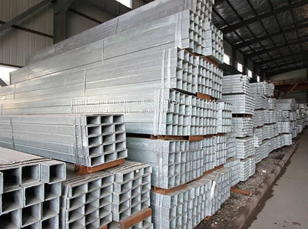 Rectangular Galvanized Steel Pipe   MS Rectangular Pipe Manufacturer