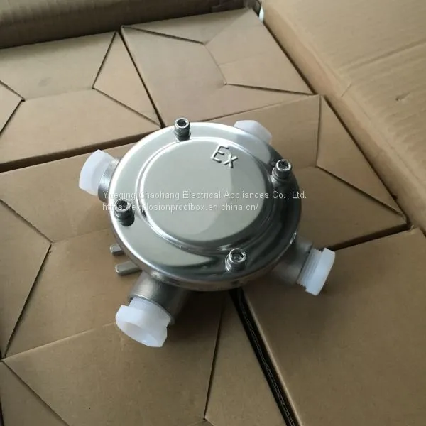304 Stainless Steel Junction Box Explosion-proof Terminal Box Special Use for Petrochemical Plants Antistatic photo-5