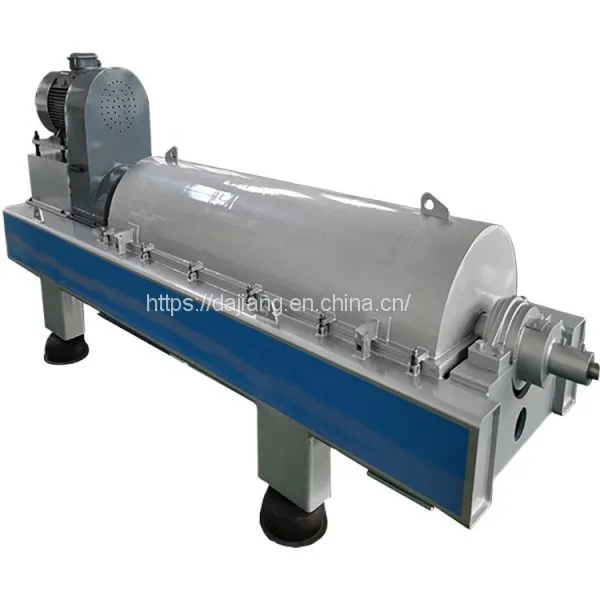 Olive Oil Extraction Small Centrifuge Oil Cleaning Decanter Centrifuge photo-3