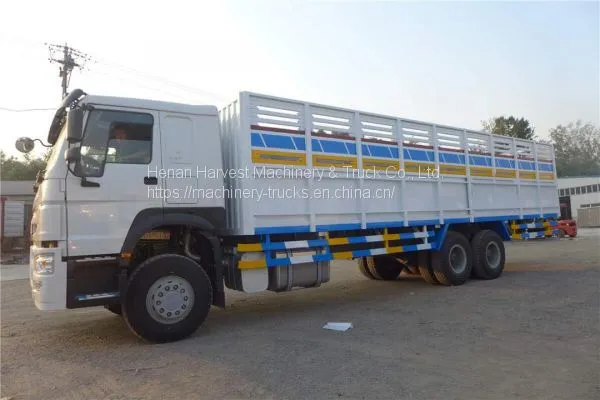 SINOTRUK HOWO 6x4 Left Hand Cargo Truck With 12R24 Tyres in Djibouti, Somalia, Somaliland photo-2