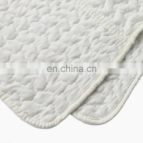 All Weather Embossed Detail Washable Quilt 106" L x 70" W and 1 Pillowcase 20x28 Inch Bedding Set photo-6