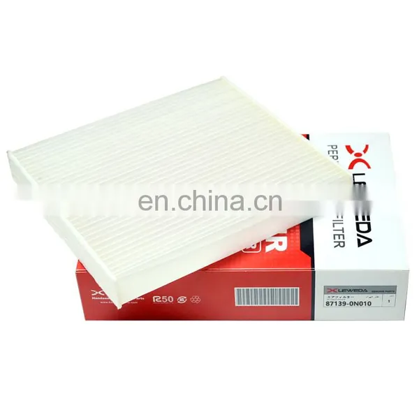 China Wholesale Vehicle Cabin Filter 87139-0N010 Japanese Usde Car Cabin Filter 87139-30040 photo-3