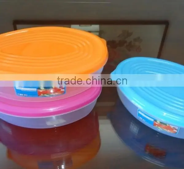 3L Oval Plastic Food Storage Container, Storage Box photo-2