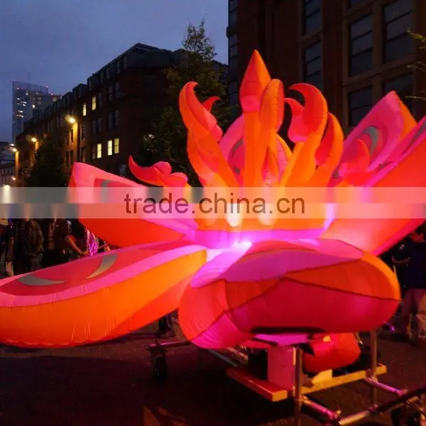 5x3m Beautiful Inflatable Led Flower for Decoration photo-2