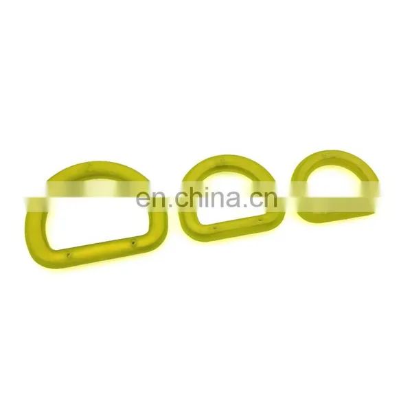 Accept Color Custom D Ring PP Covered and Stainless Steel Light and Durable Ring photo-3