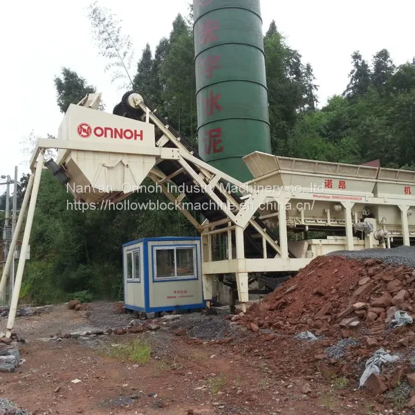 Stabilized Soil Concrete Mixing Plant for High Way photo-3