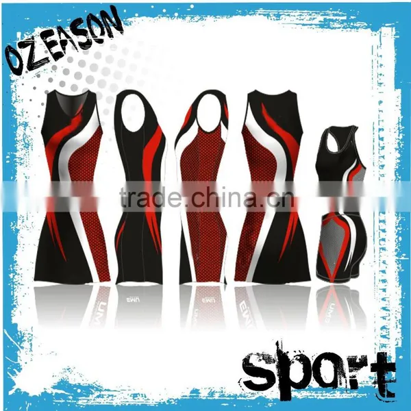 Hot Sale Customized Ladies Netball Dresses for Netball Team Supplier's Choice photo-2