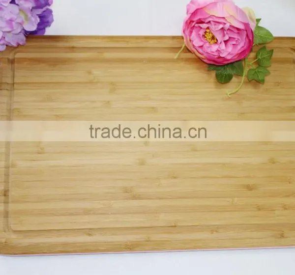 Bamboo Chopping Board With Weight Bamboo Board Silicone Edage photo-3